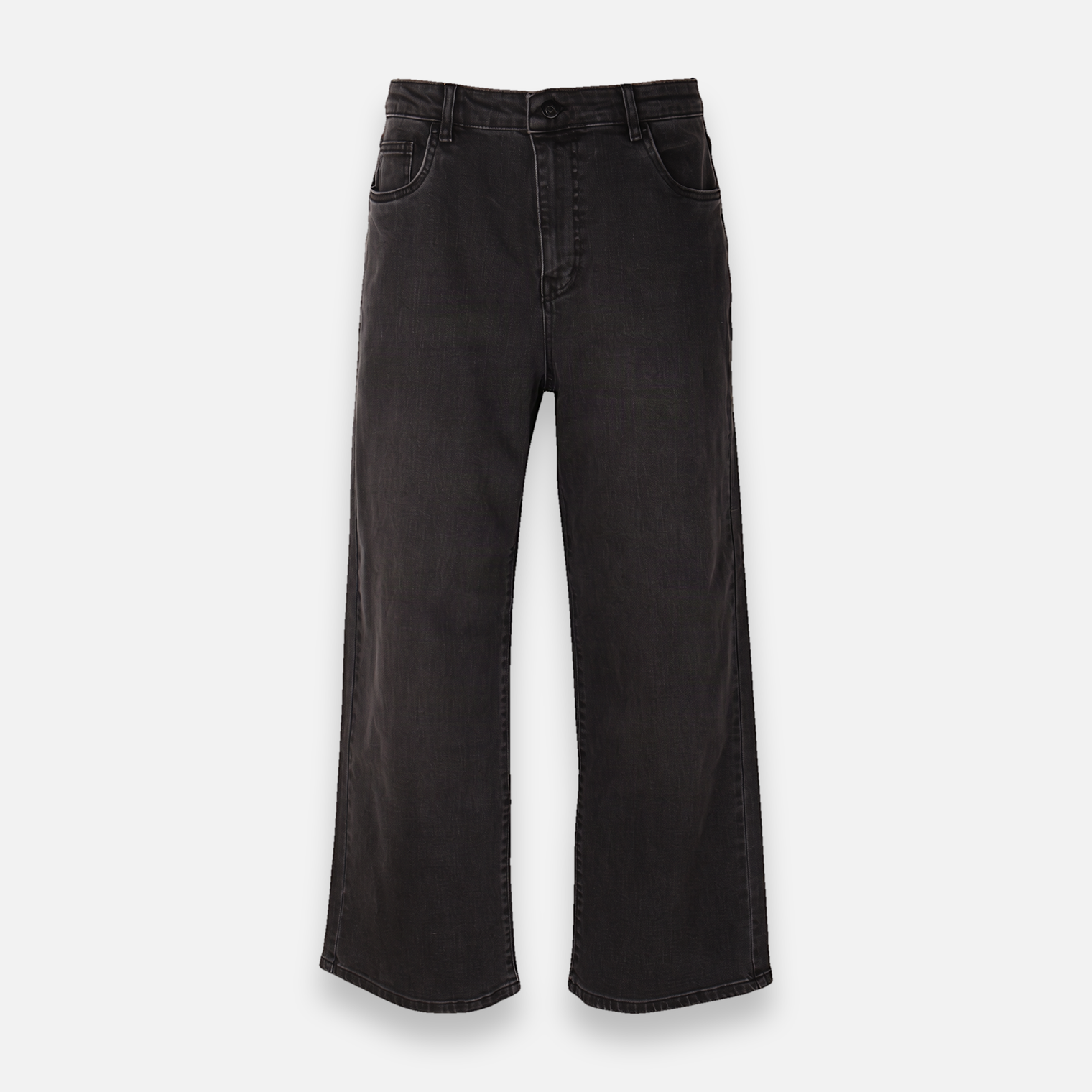Womens Denim Pants Jeans Wide Leg