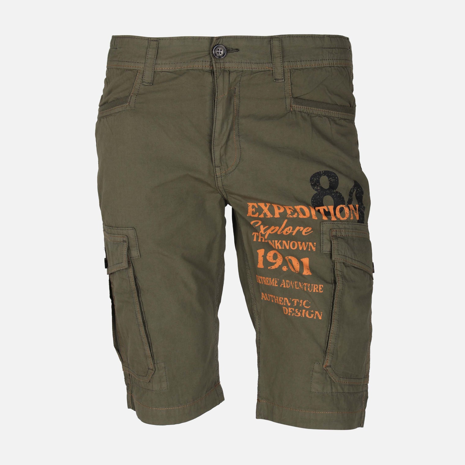 MEN WOVEN SHORTS (REGULAR FIT)