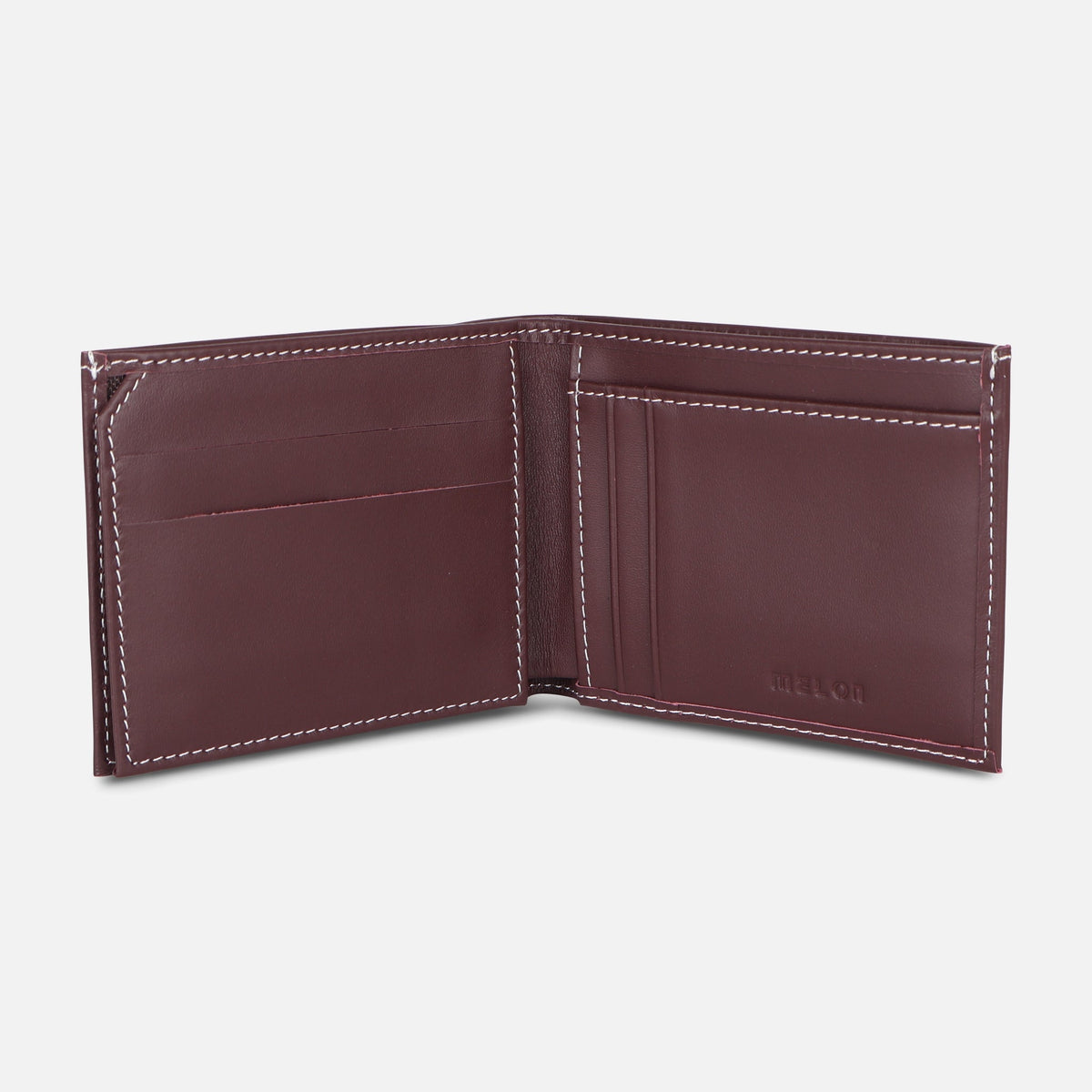 MEN BI-FOLD LEATHER WALLET