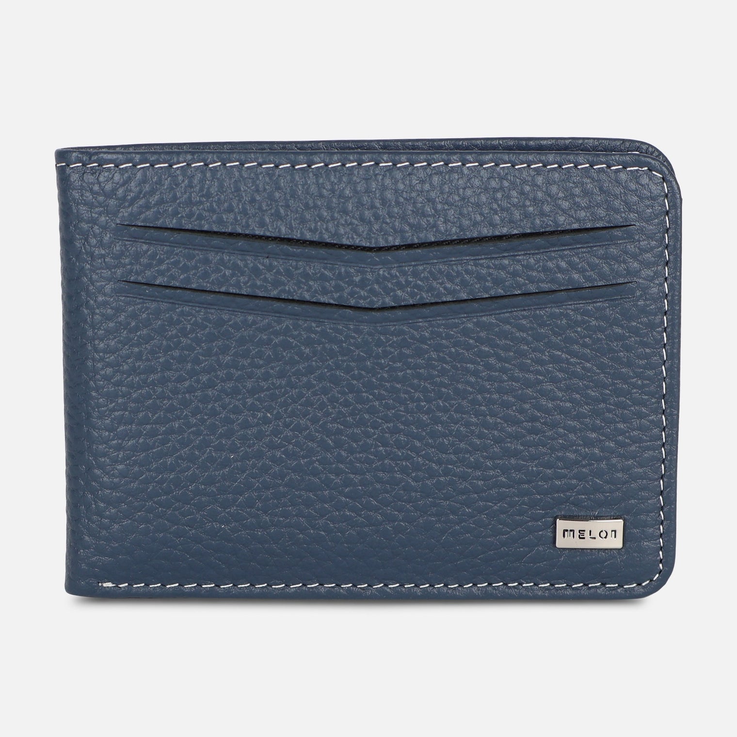 MEN BI-FOLD LEATHER WALLET