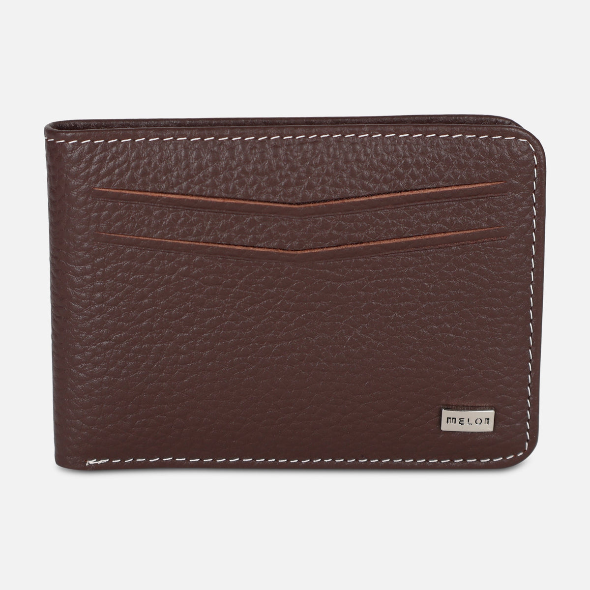 MEN BI-FOLD LEATHER WALLET