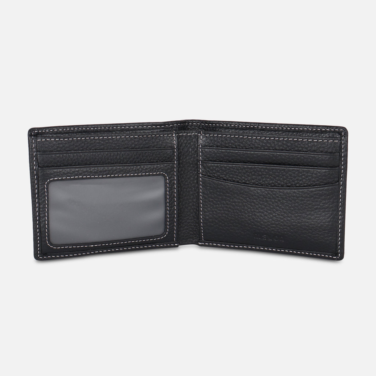 MEN BI-FOLD LEATHER WALLET