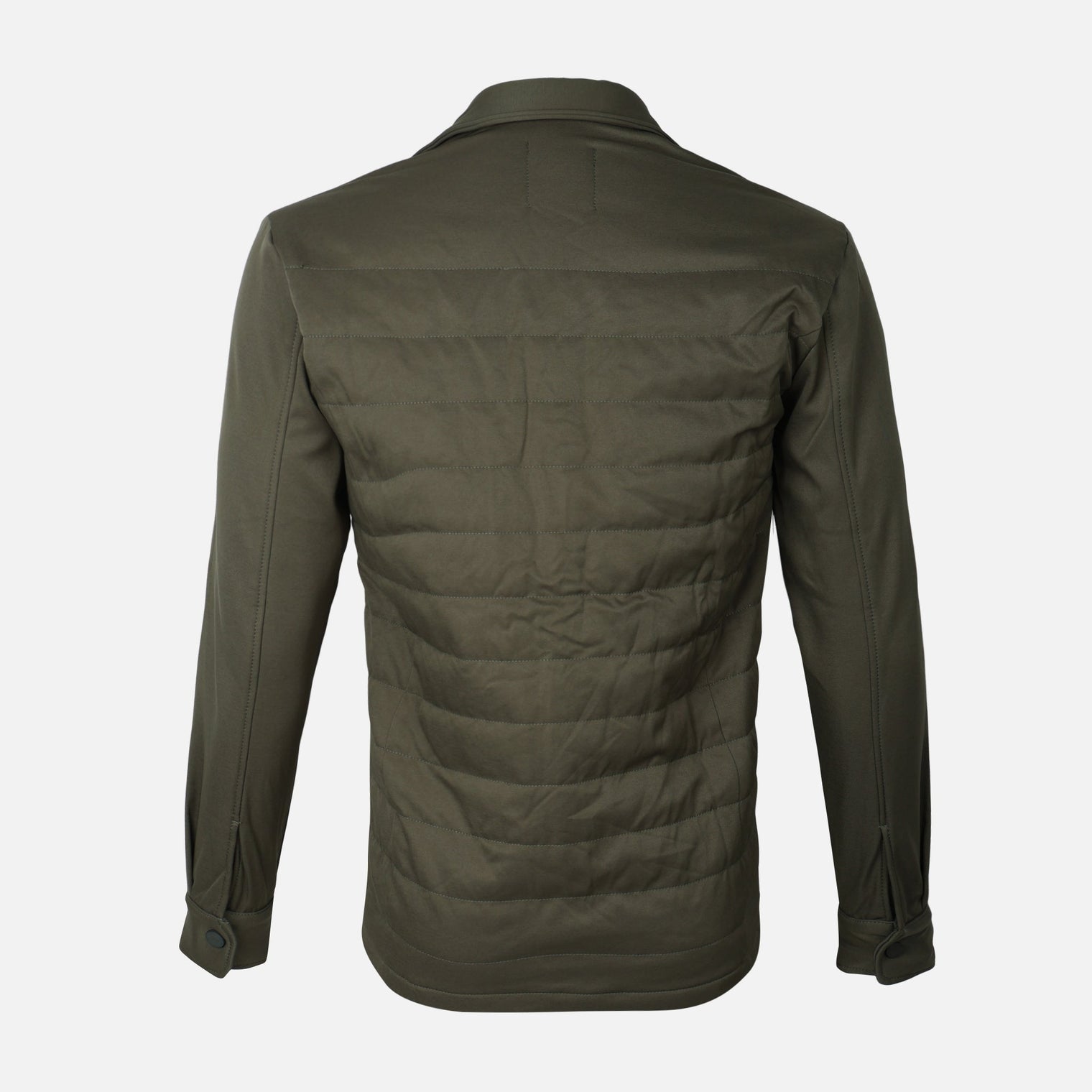 MEN LONG SLEEVE SHIRT SPREAD COLLAR