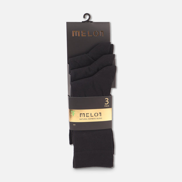 Men Diabetic Hand Linked Bamboo Crew Socks