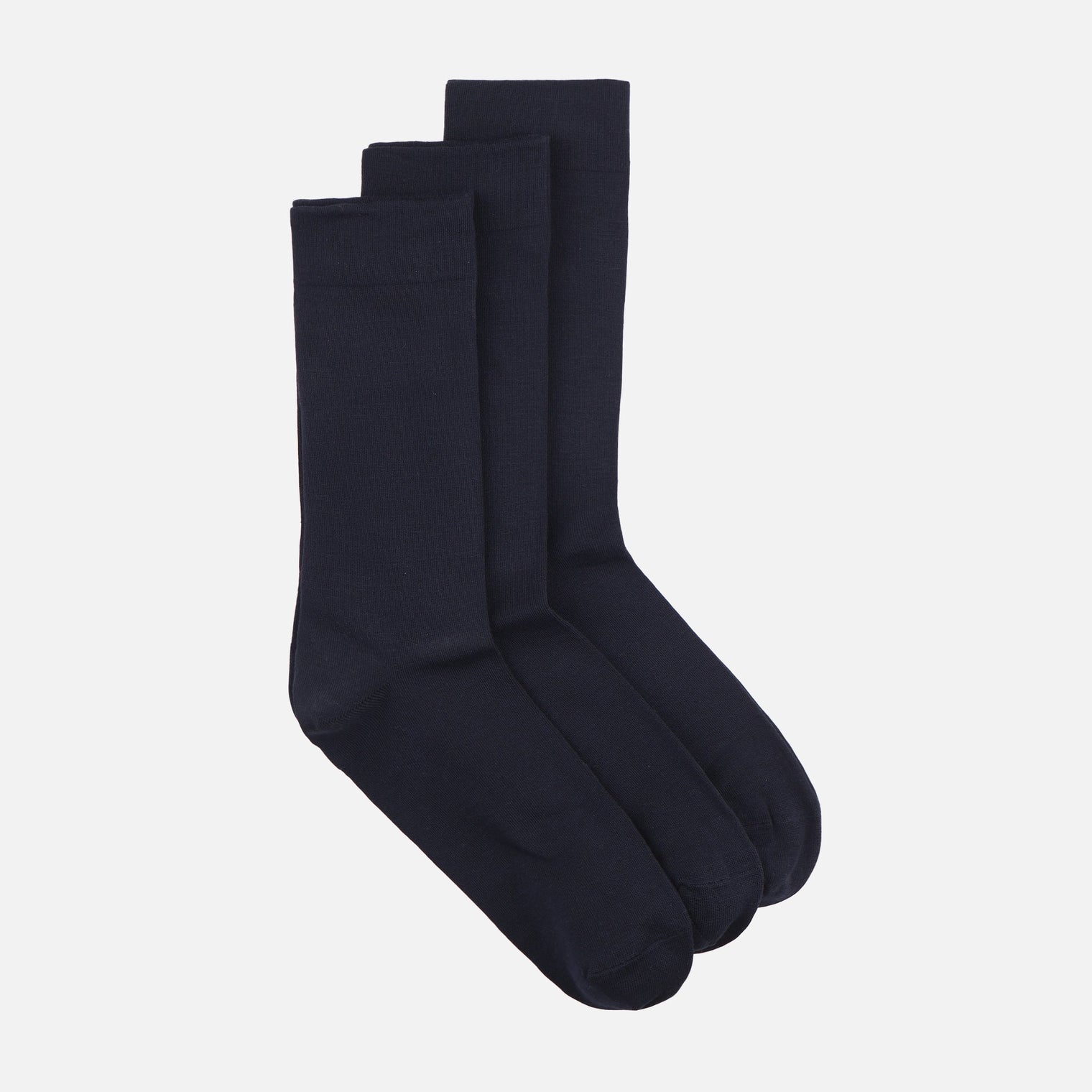 Men Diabetic Hand Linked Bamboo Crew Socks