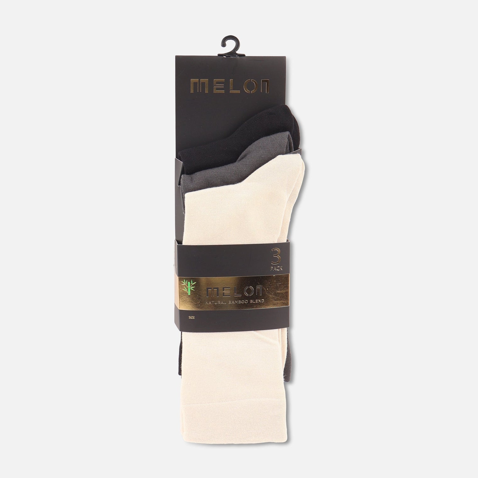 Men Diabetic Hand Linked Bamboo Crew Socks