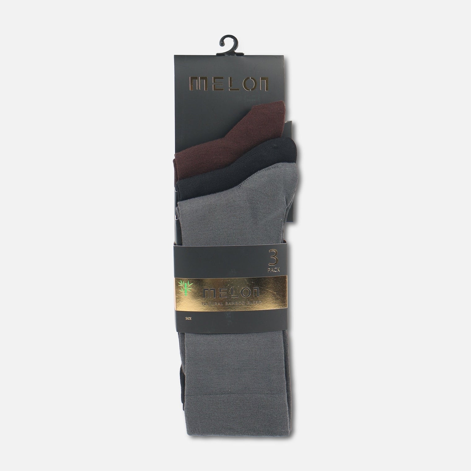 Men Diabetic Hand Linked Bamboo Crew Socks