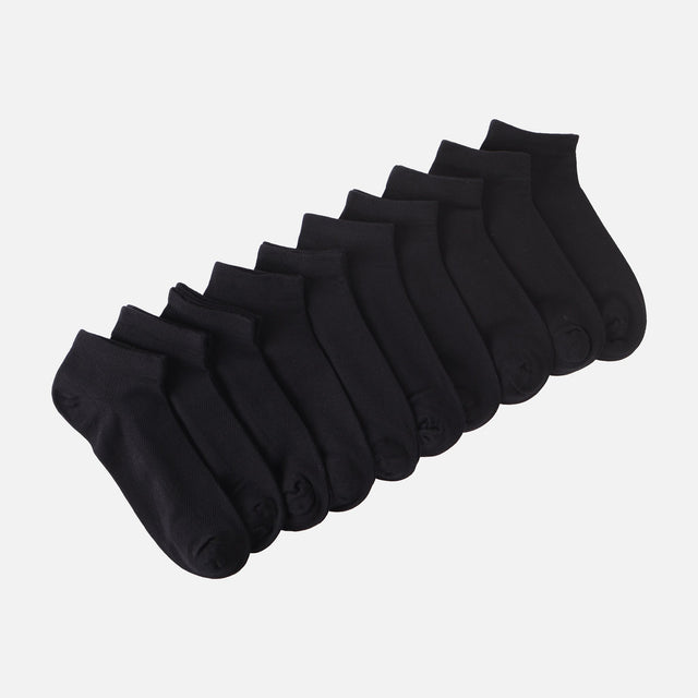 LADIES ANKLE SOCKS 10 PAIRS