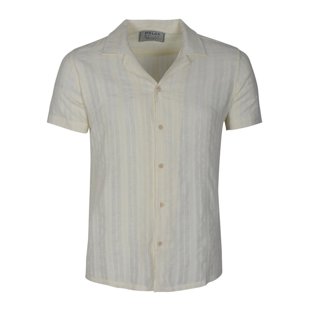 MEN LINEN SHIRT SHORT SLEEVES REGULAR FIT