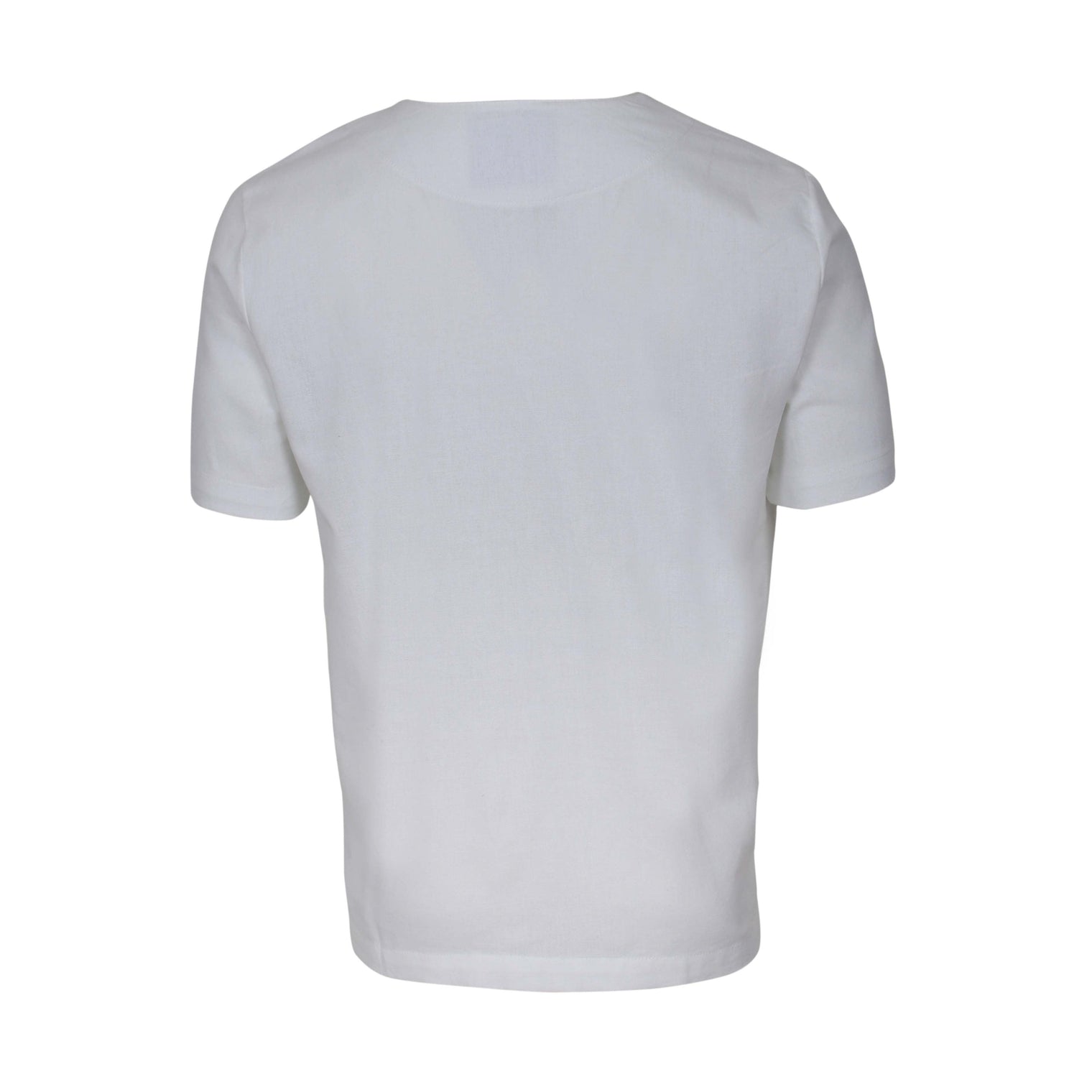 Men Linen Shirt Short Sleeve