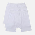 MEN EXTRA LONG TRUNK WHITE 3 PIECES