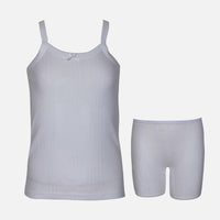 Girls Underwear Vest & Short 2 Pieces Set