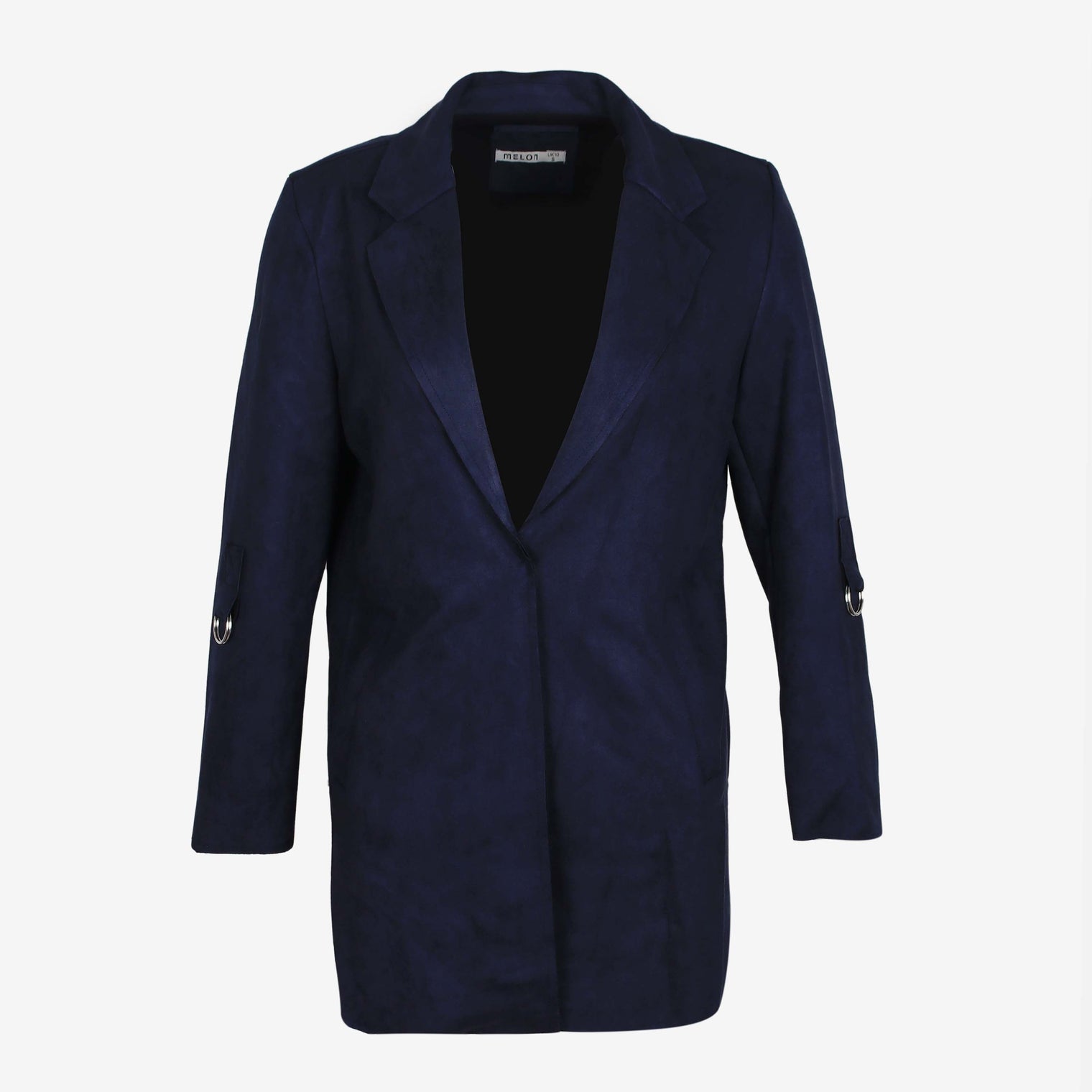 Ladies Long Sleeve Suede Jacket
