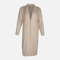 Ladies Long Sleeve Suede Coat