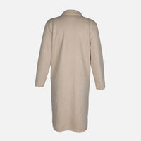 Ladies Long Sleeve Suede Coat