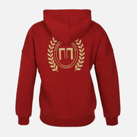 LADIES FLEECE FULL ZIPPER HOODIE