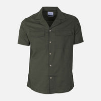 MEN SHORT-SLEEVE LINEN SHIRT