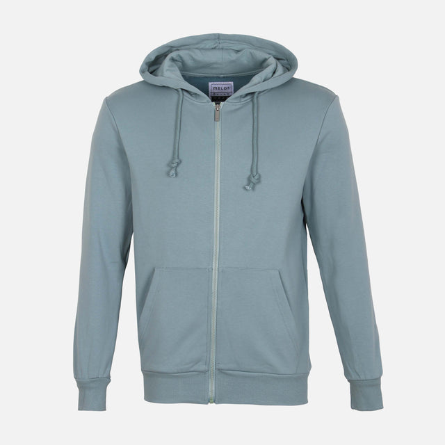 MEN HOODED CARDIGAN