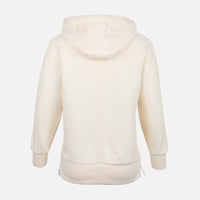WOMEN INTERLOCK OVERSIZE HOODIE