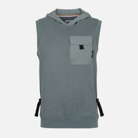 MEN HOODED VEST 
