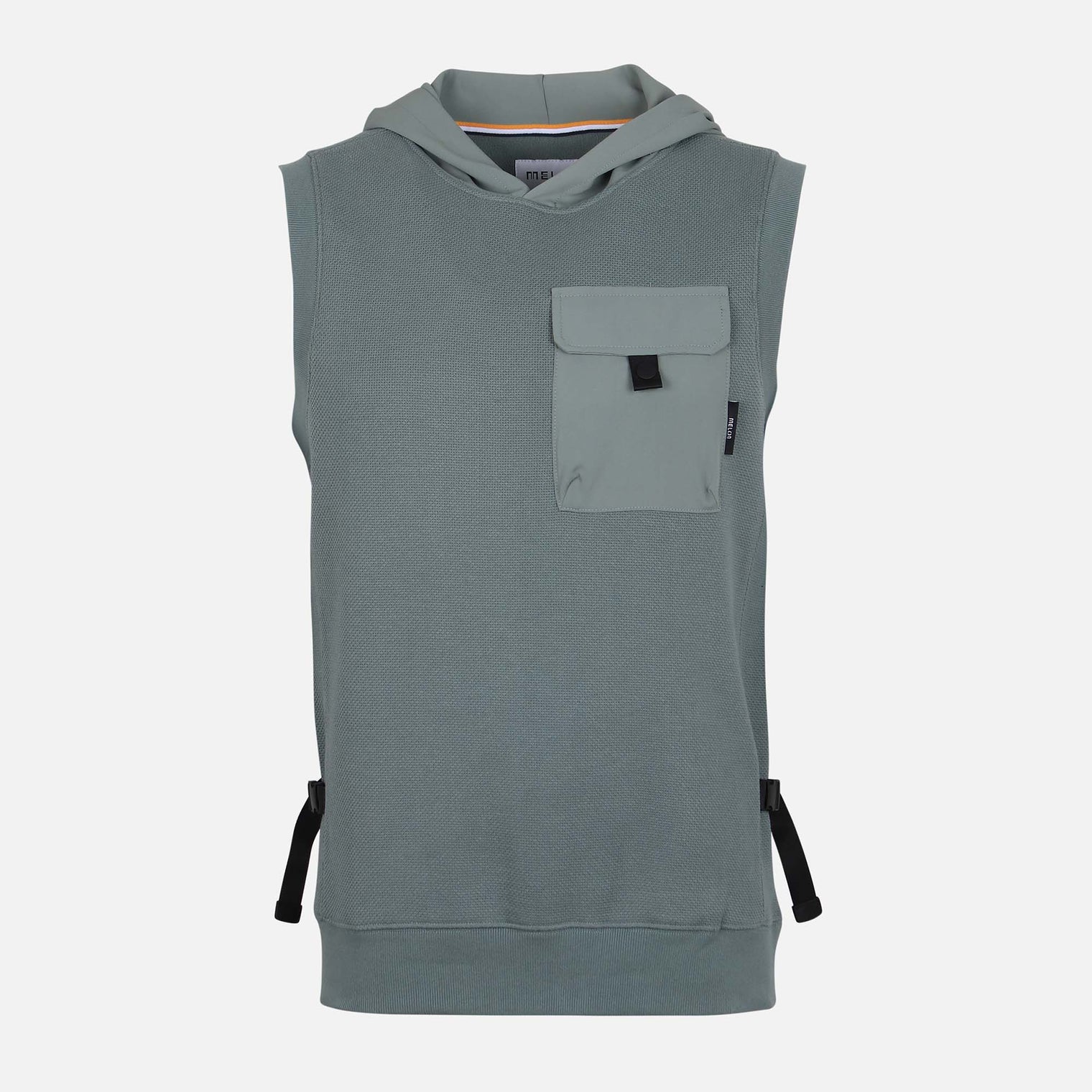 MEN HOODED VEST 