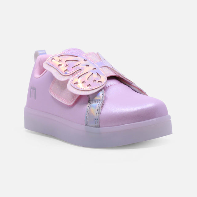 GIRLS LIGHT VELCRO SHOES
