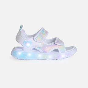 GIRLS LIGHT SLIP-ON SANDALS
