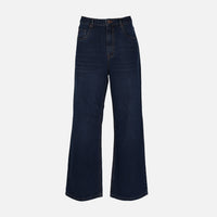 WOMEN DENIM PANTS JEANS WIDE LEG