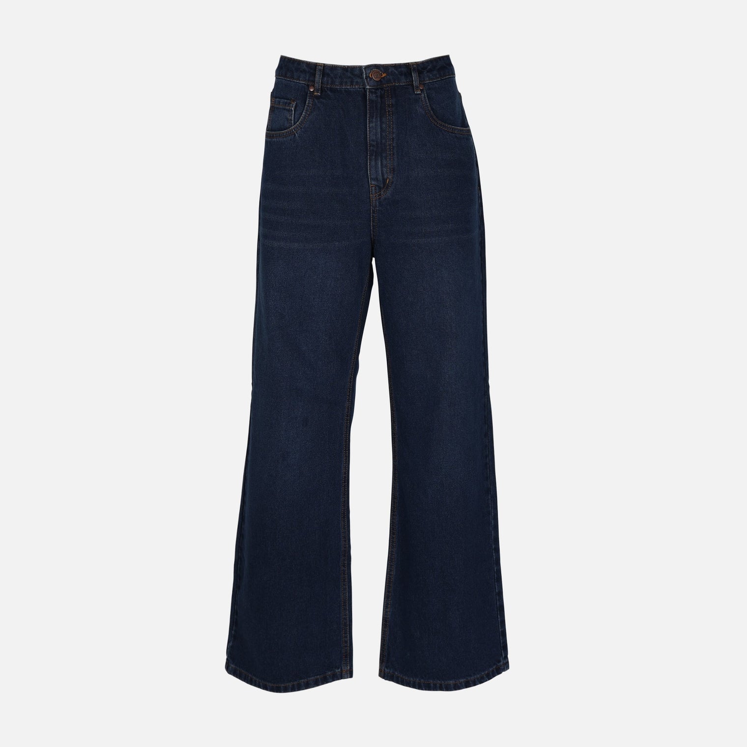 WOMEN DENIM PANTS JEANS WIDE LEG