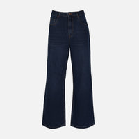WOMEN DENIM PANTS JEANS WIDE LEG