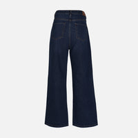 WOMEN DENIM PANTS JEANS WIDE LEG