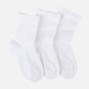 GIRLS CREW SOCKS 3 PAIRS