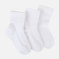 UNISEX QUARTER SOCKS 3 PAIRS