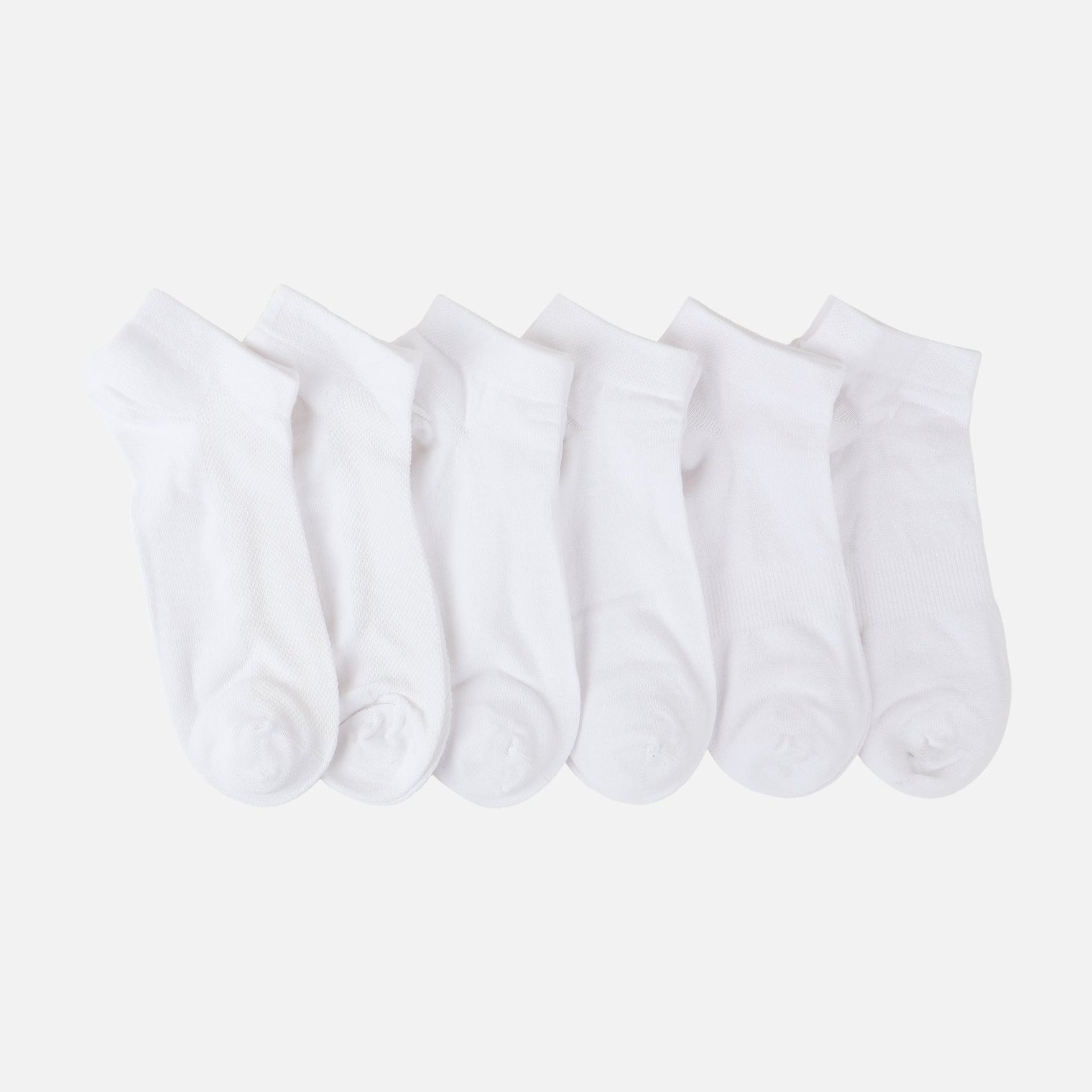 LADIES ANKLE SOCKS 6 PAIRS