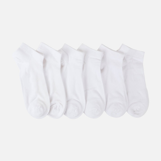 LADIES ANKLE SOCKS 6 PAIRS