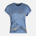 WOMEN VISCOSE LOOSE SHORT SLEEVE TEE