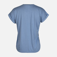WOMEN VISCOSE LOOSE SHORT SLEEVE TEE