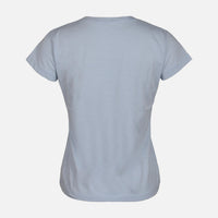 WOMEN SLUB LOOSE SHORT SLEEVE TEE