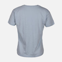WOMEN SLUB LOOSE SHORT SLEEVE TEE