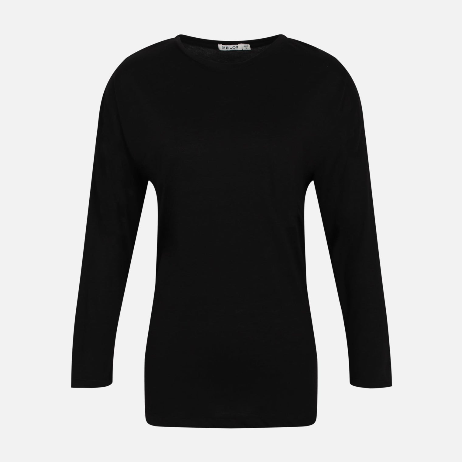 WOMEN RELAXED CREWNECK LONG SLEEVE TEE