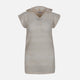 WOMEN LACE HOODED TOP