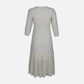 WOMEN SHORT SLEEVE LONG LACE DRESS