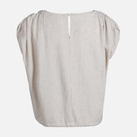 WOMEN SLEEVE LESS LOOSE TOP
