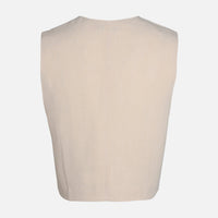WOMEN  BASIC VEST BLAZER