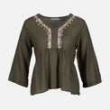 WOMEN DEEP NECK TOP