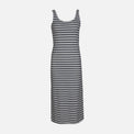 WOMEN SLEEVE LESS LONG RIB DRESS