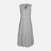 WOMEN SLEEVE LESS LONG DRESS