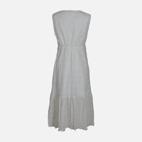 WOMEN SLEEVE LESS LONG DRESS