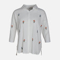 WOMEN EMB LONG SHIRT