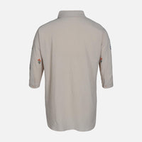 WOMEN EMB LONG SHIRT
